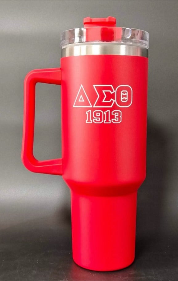 Delta Sigma Theta Stainless Steel Tumbler