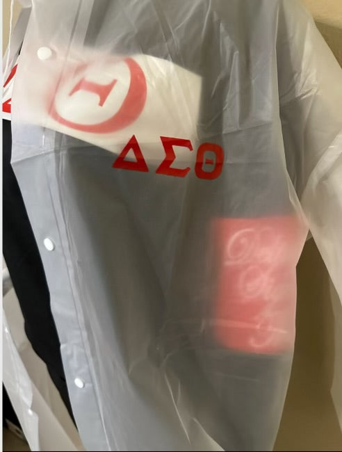 Delta Sigma Theta Rain Poncho