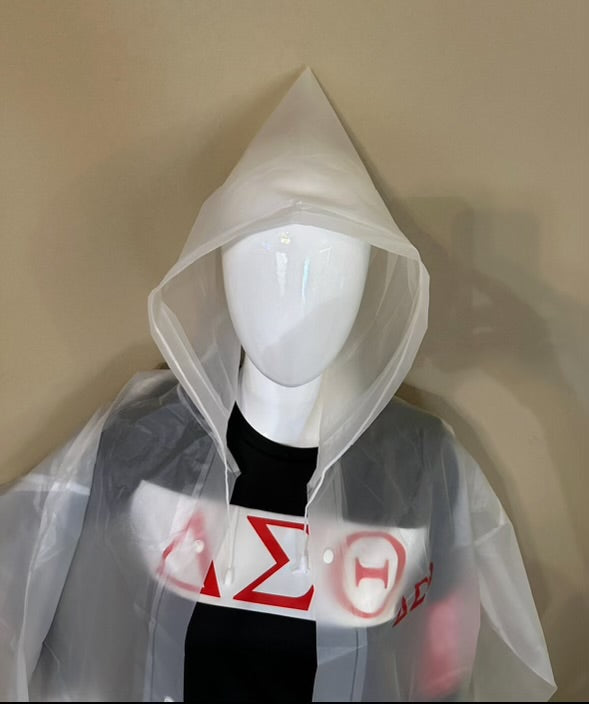 Delta Sigma Theta Rain Poncho