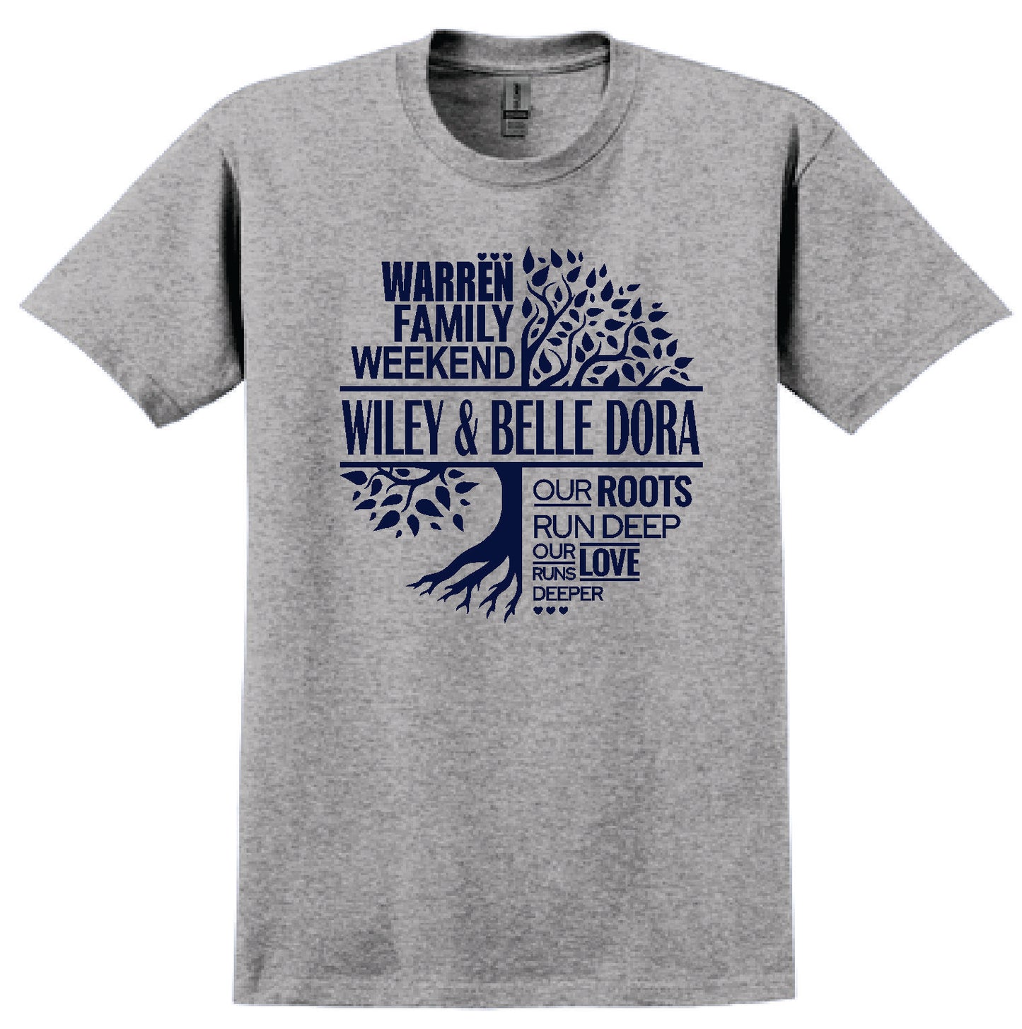 Wiley & Belle Dora Family Reunion Shirts