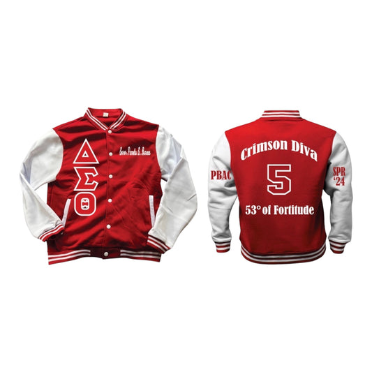 Delta Sigma Theta PBAC SPR 24 Custom Varsity Jacket