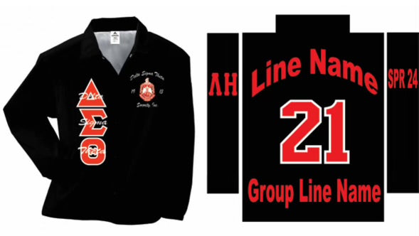 Delta Sigma Theta Coach Jacket