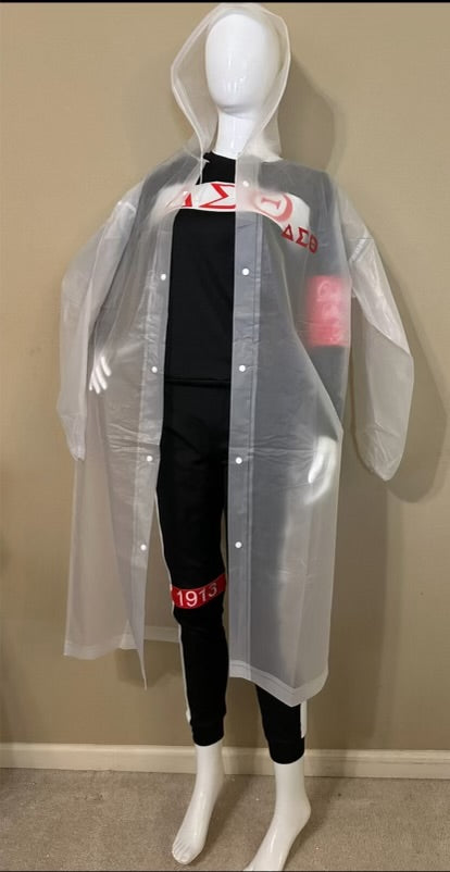 Delta Sigma Theta Rain Poncho