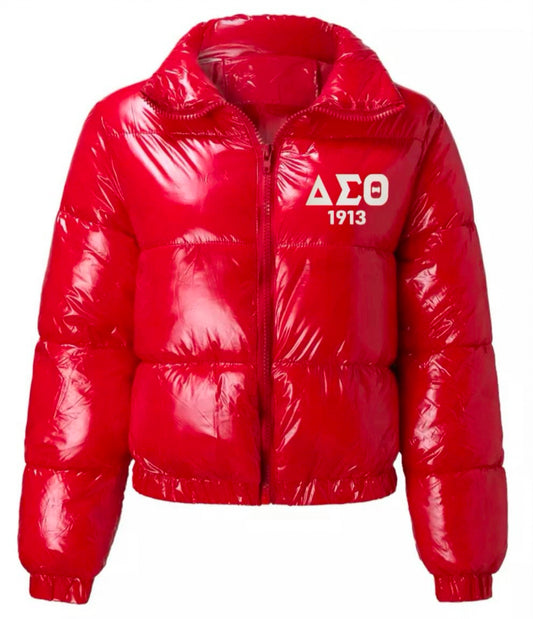 Delta Sigma Theta Puffer Jacket