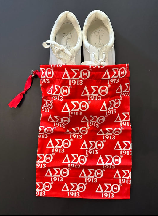 Delta Sigma Theta Shoe Bag