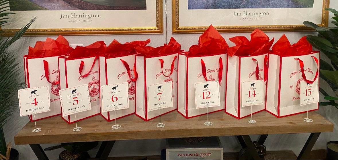 Delta Sigma Theta Gift Bags