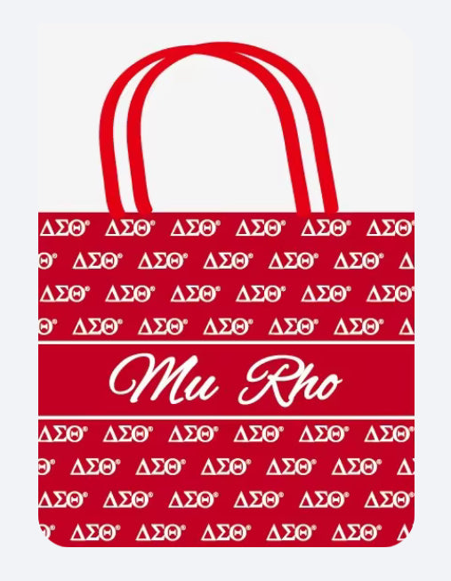 Delta Sigma Theta - Mu Rho Scarf & Tote